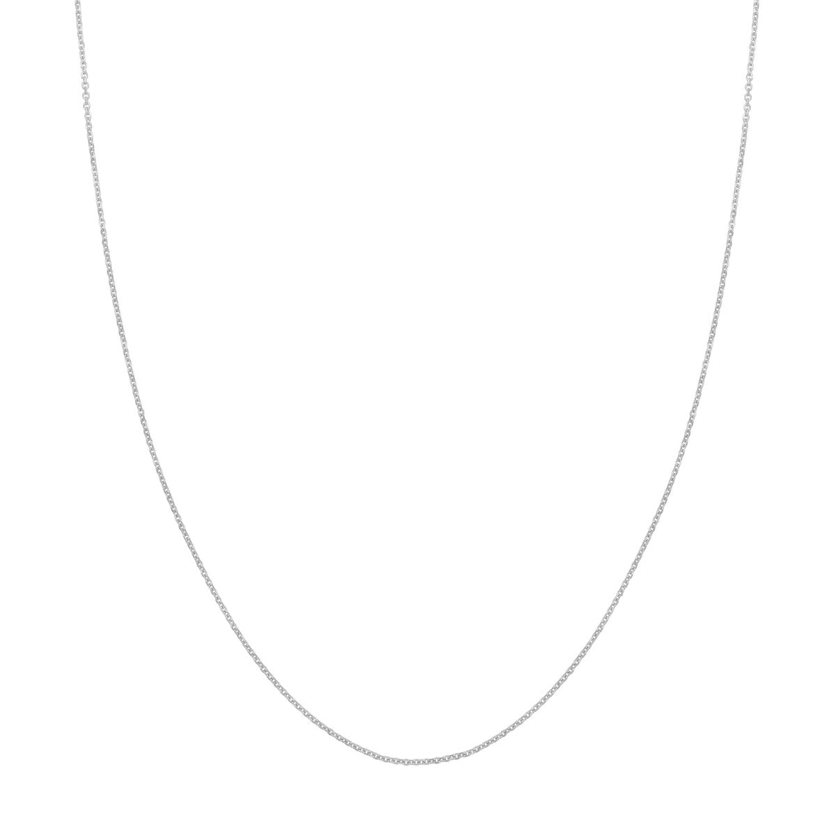14K Yellow Gold 1.05mm Diamond-Cut Cable Chain with Lobster Lock