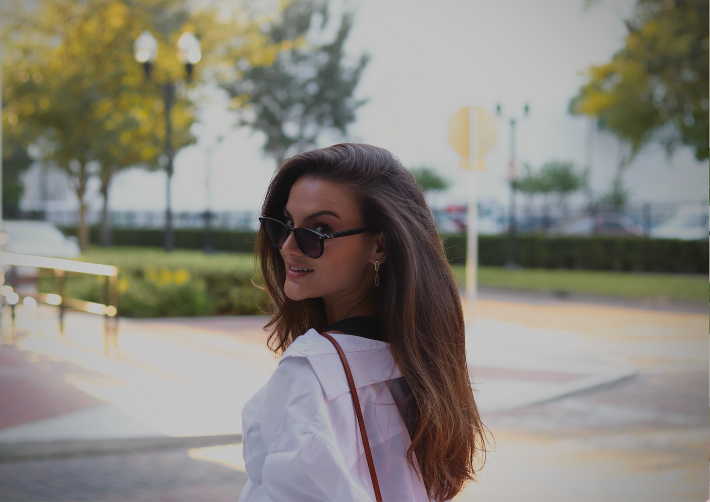 14K Yellow Gold 28-Diamond Paper Clip Linked Earrings