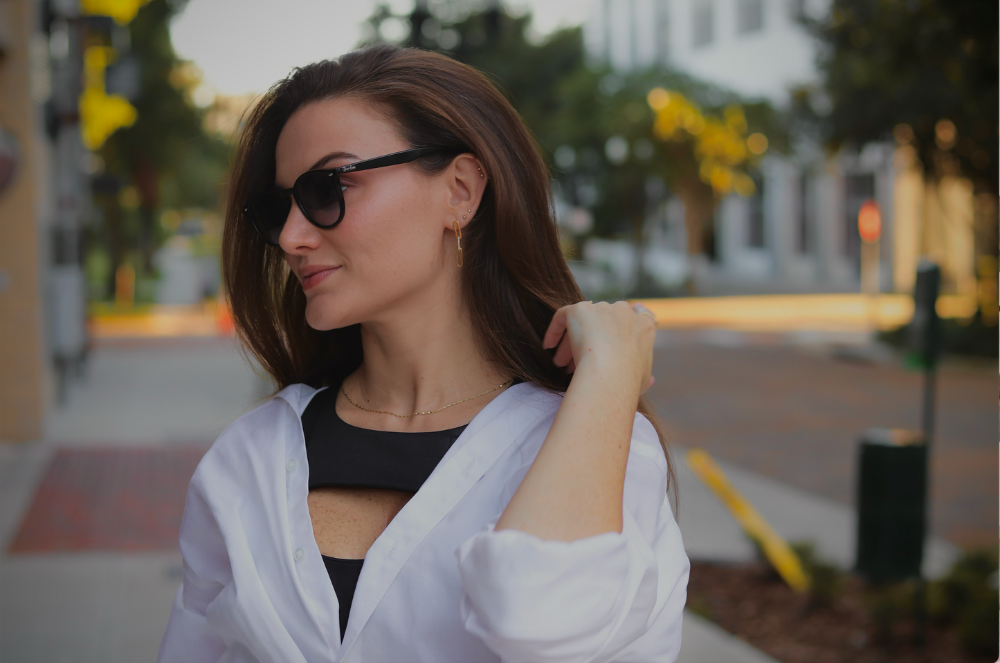 14K Yellow Gold Lumacina Chain With Flat Disc Stations