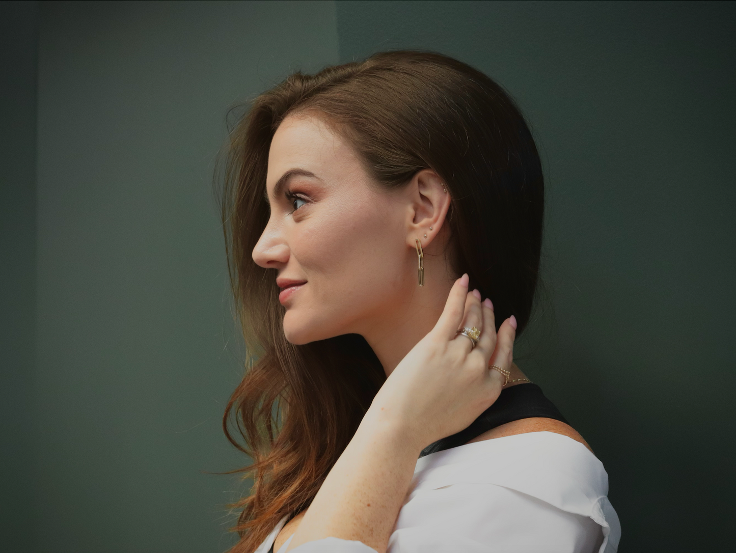 14K Yellow Gold 3mm Polished Ball Stud Earrings