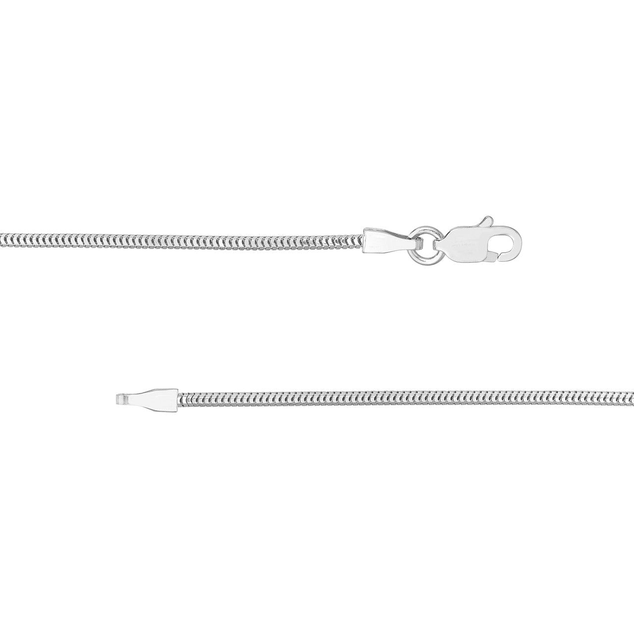 14K Yellow Gold 1.4mm Snake Chain with Lobster Lock